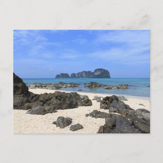 Tropeninsel Postkarte (Vorderseite)