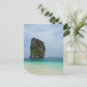Tropeninsel Postkarte (Stehend Vorderseite)