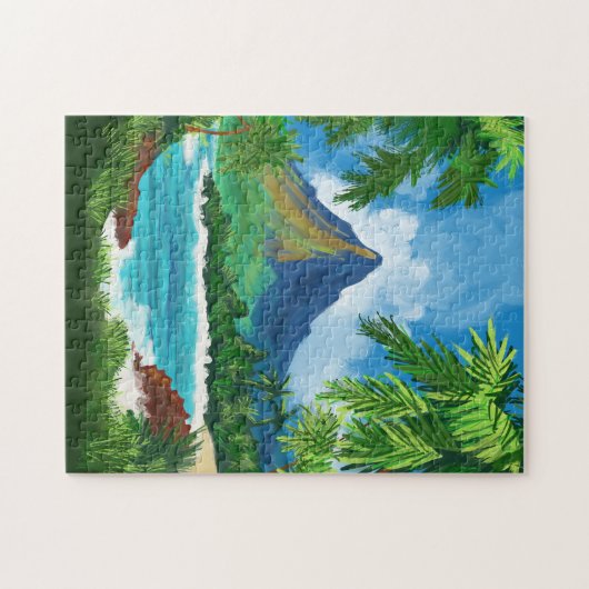 Tropeninsel Puzzle (Horizontal)