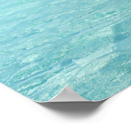 Tropeninsel Rangiroa Poster (Ecke)