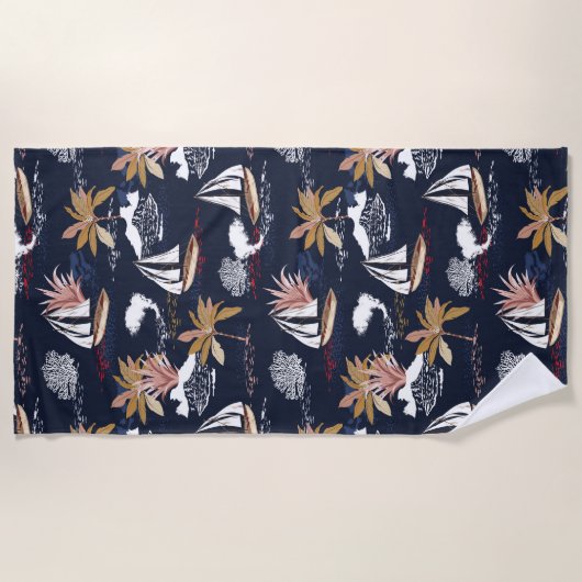 Tropeninsel Strandtuch (Vorderseite)