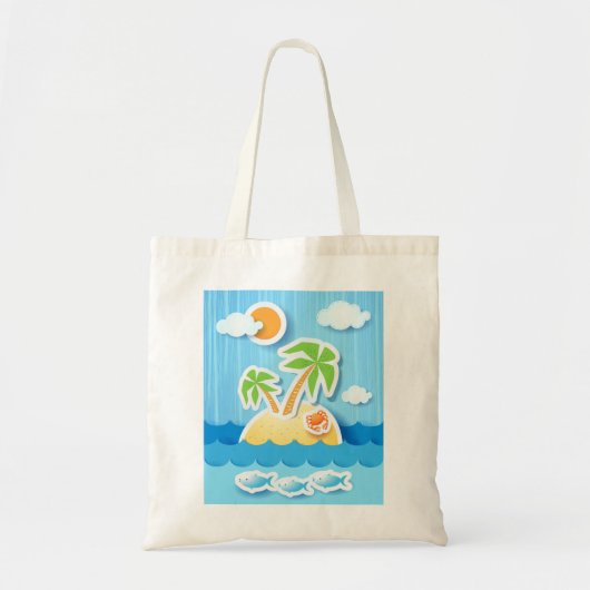 Tropeninsel, Tasche (Vorne)