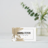 Tropeninsel Visitenkarte (Stehend Vorderseite)