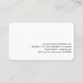 Tropeninsel Visitenkarte (Rückseite)