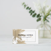 Tropeninsel Visitenkarte (Stehend Vorderseite)
