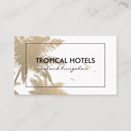 Tropeninsel Visitenkarte (Vorderseite)