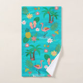 Tropenkollage Badhandtuch Set (Handtuch)