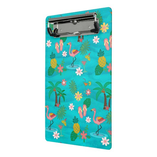 Tropenkollage Mini Klemmbrett (Gewinkelt2)