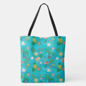 Tropenkollage Tasche (Rückseite)