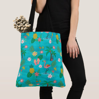 Tropenkollage Tasche
