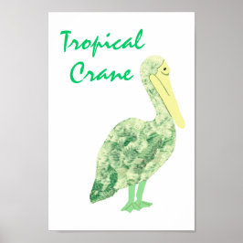 Tropenkrane Poster