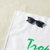 Tropenkrane Strandtuch (Beispiel)