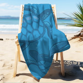 Tropenkröten Personalisiert Strandtuch