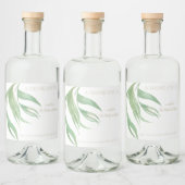 Tropenleastatdruck Alkoholflaschenetikett (Flaschen)