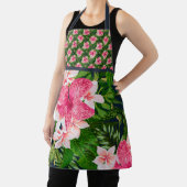 Tropenleder Mixed Print Floral Schürze (InSitu)