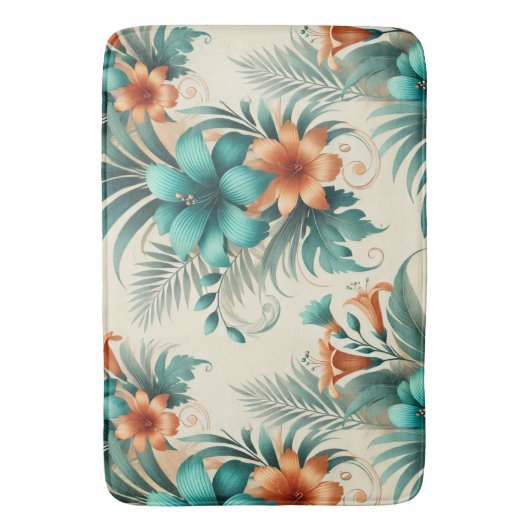 Tropenlicht Badematte (Vorderseite Vertikal)