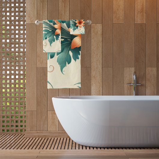 Tropenlicht Badhandtuch Set