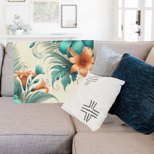 Tropenlicht Fleecedecke