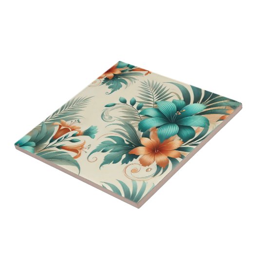 Tropenlicht Fliese (Seite)