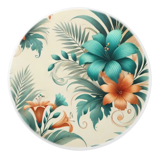 Tropenlicht Keramikknauf (Vorderseite)