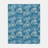 Tropenmeer Fleecedecke (Vorderseite)