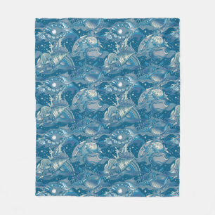 Tropenmeer Fleecedecke
