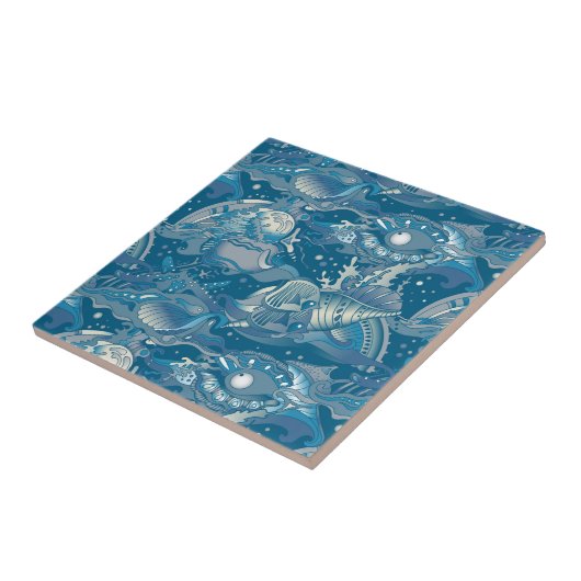 Tropenmeer Fliese (Seite)