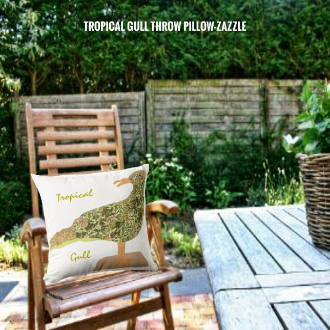 Tropenmöwe Kissen (Von Creator hochgeladen)