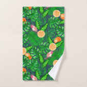 Tropenmuster, Kolibris Badhandtuch Set (Handtuch)