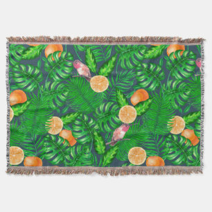Tropenmuster, Kolibris Decke