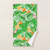 Tropenmuster, Kolibris II Badhandtuch Set (Handtuch)