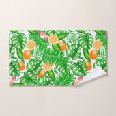 Tropenmuster, Kolibris II Badhandtuch Set (Handtuch)