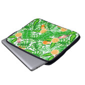 Tropenmuster, Kolibris II Laptopschutzhülle (Vorne Knopf)