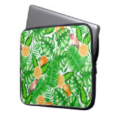 Tropenmuster, Kolibris II Laptopschutzhülle (Vorderseite Links)
