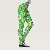 Tropenmuster, Kolibris II Leggings (Rechts)