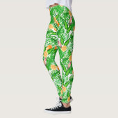 Tropenmuster, Kolibris II Leggings (Links)
