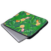 Tropenmuster, Kolibris Laptopschutzhülle (Vorne Knopf)