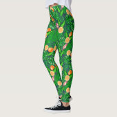 Tropenmuster, Kolibris Leggings (Links)