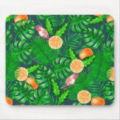 Tropenmuster, Kolibris Mousepad (Vorne)