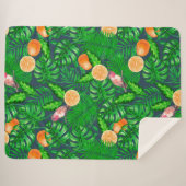 Tropenmuster, Kolibris Sherpadecke (Vorderseite (Horizontal))