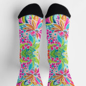 Tropenpaisley Socken (Oben)