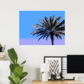 Tropenpalme Poster (Heimbüro)