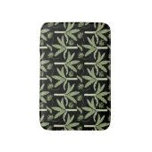 Tropenpalmen nahtlos badematte (Vorderseite Vertikal)