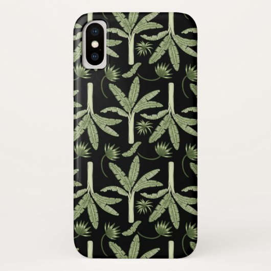 Tropenpalmen nahtlos Case-Mate iPhone hülle (Rückseite)