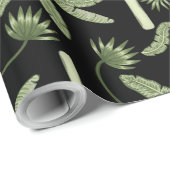 Tropenpalmen nahtlos geschenkpapier (Rolleneckpunkt)