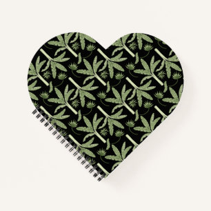 Tropenpalmen nahtlos notizblock