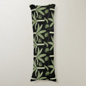 Tropenpalmen nahtlos seitenschläferkissen (Vorderseite Vertikal)