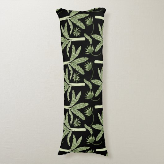 Tropenpalmen nahtlos seitenschläferkissen (Vorderseite Vertikal)