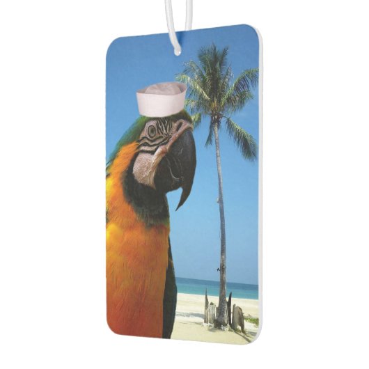 Tropenpapagei Autolufterfrischer (Links)