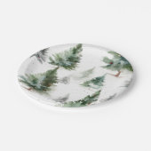 Tropenpapagei Pappteller (Schrägansicht)